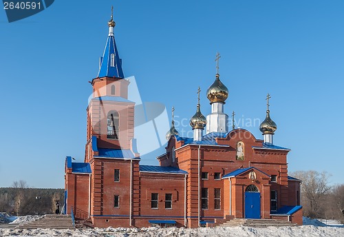 Image of Sacred Church of St. George. Zavodoukovsk. Russia