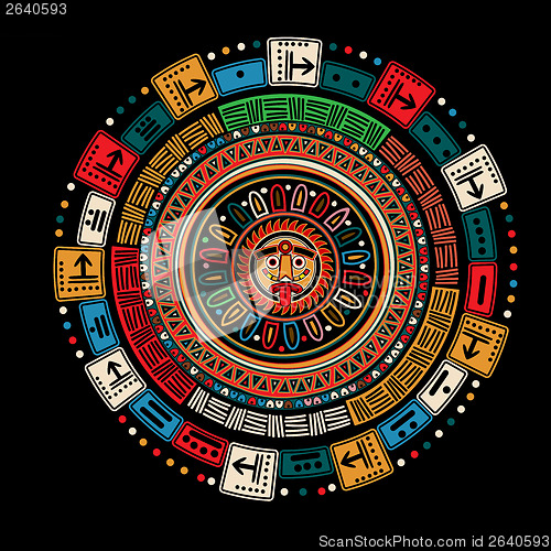 Image of Maya calendar