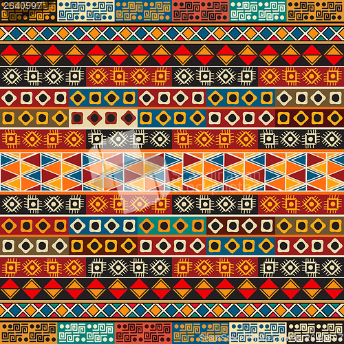 Image of Strips motifs pattern
