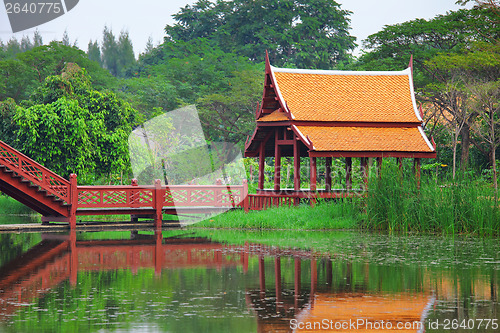 Image of Thai style pavilion