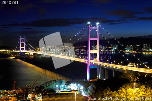 Image of Hong Kong bridge