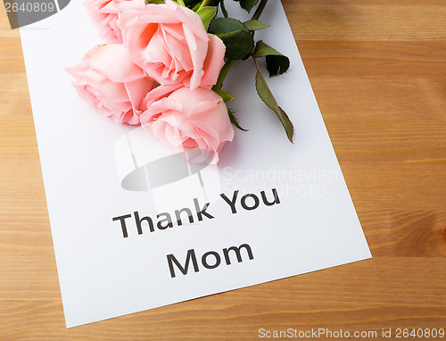 Image of Rose and gift card