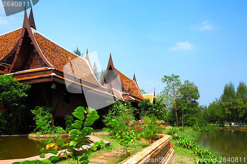 Image of Thailand traditional house