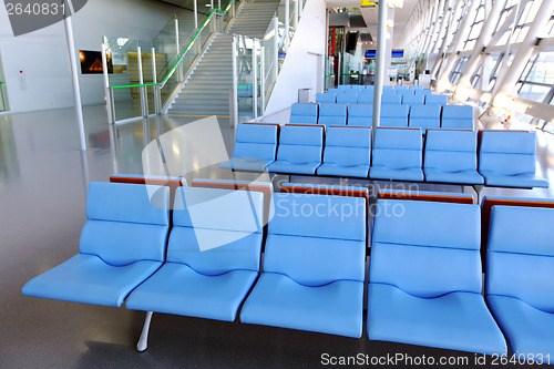 Image of Empty seat in Airport