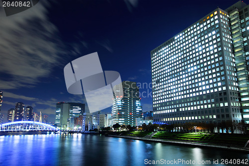 Image of Tokyo city at night