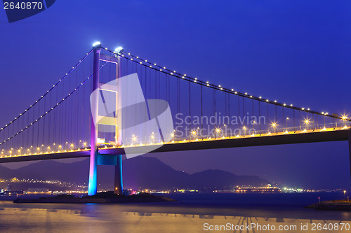 Image of Suspension bridge in Hong Kong