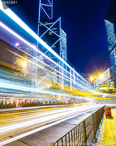 Image of Busy traffic in Hong Kong