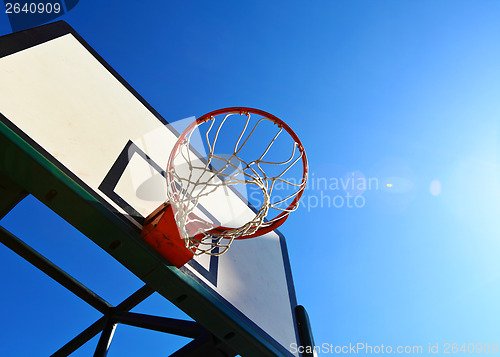 Image of Basketball backboard