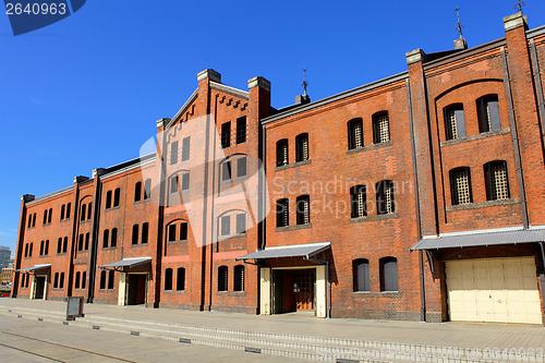 Image of Red warehouse in Yokohama