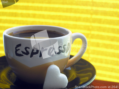 Image of Coffee cup - I love caffee