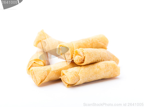 Image of Small spring roll isolated