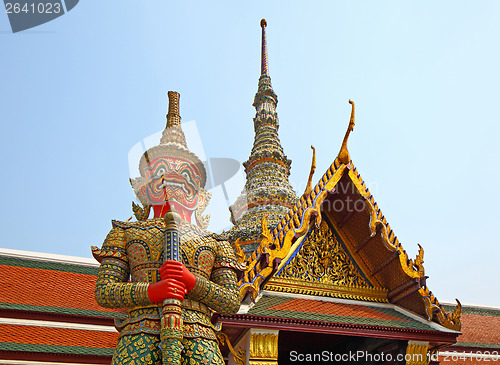 Image of Statue in Grand Palace at Bangkok