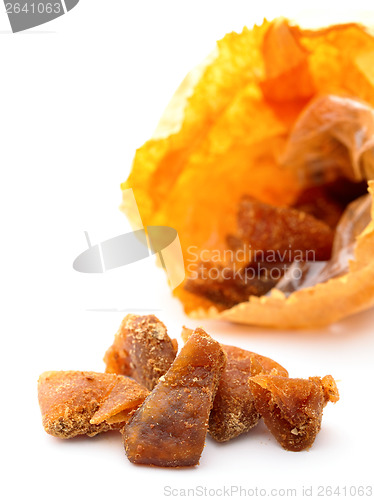 Image of Chinese style lemon fruit isolated