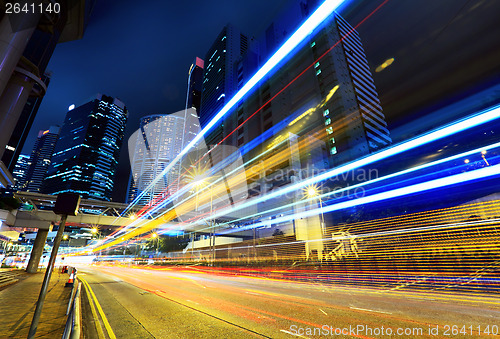 Image of Busy traffic in Hong Kong