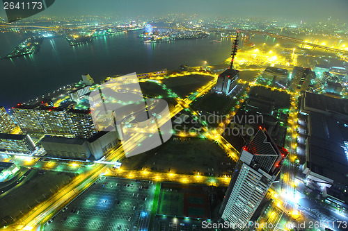 Image of Osaka harbor