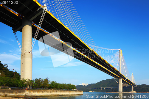 Image of Suspension bridge in Hong Kong