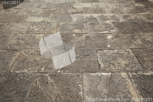 Image of Cobblestoned pavement