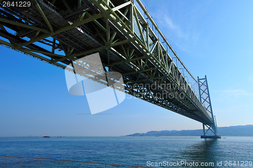 Image of View under the Akashi Kaikyo bridge