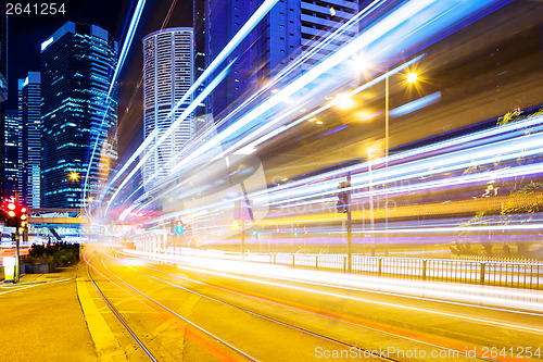 Image of Busy traffic in Hong Kong