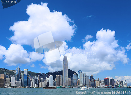 Image of Hong Kong skyline at day time