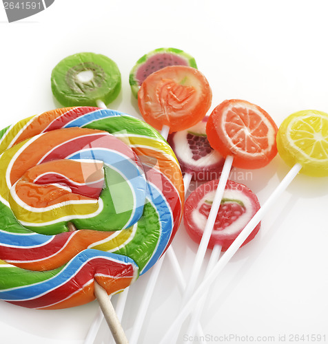Image of Fruit Lollipops