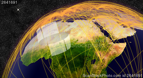 Image of Air travel in North Africa