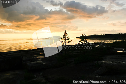 Image of Sea sunset