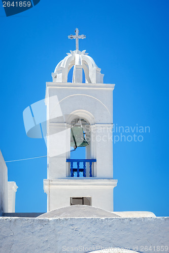 Image of Santorini church