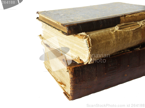 Image of stack of the old books