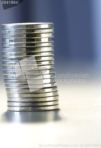 Image of tower of money