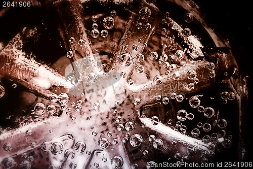 Image of Glass of water - abstract vision