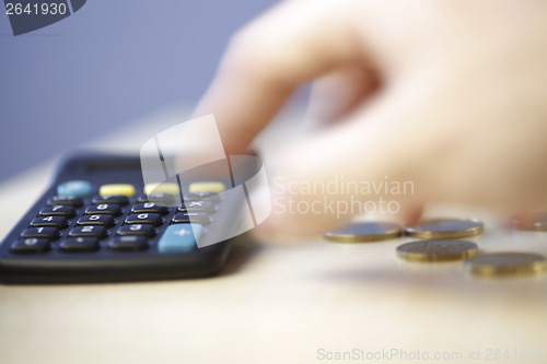Image of Calculating my money