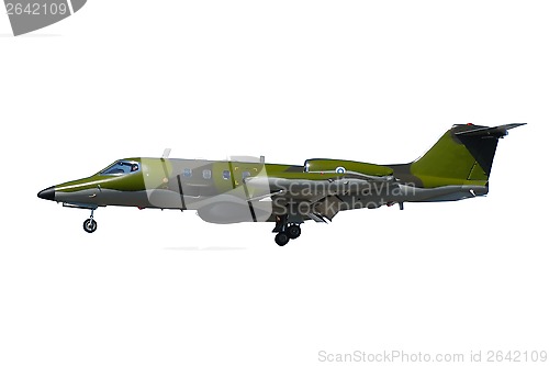 Image of War plane isolated on a white background