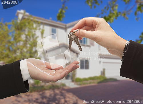 Image of Handing Over The Keys and New House