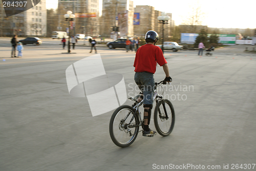 Image of biker