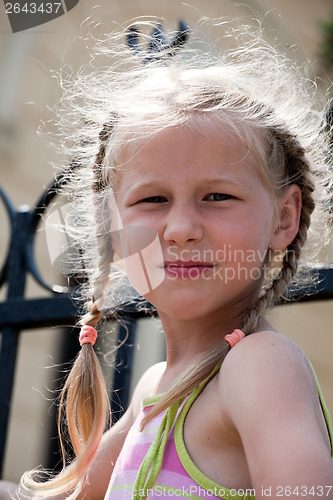 Image of little girl portrait