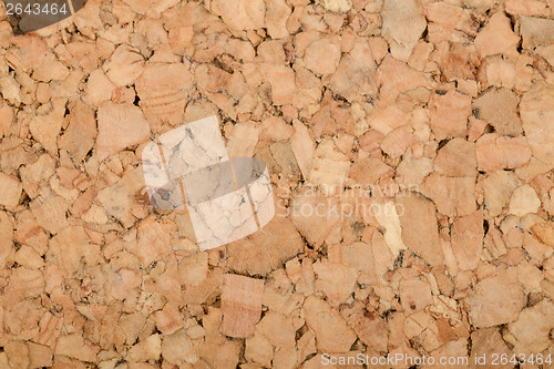 Image of Empty bulletin board, cork board texture