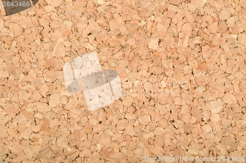 Image of Empty bulletin board, cork board texture