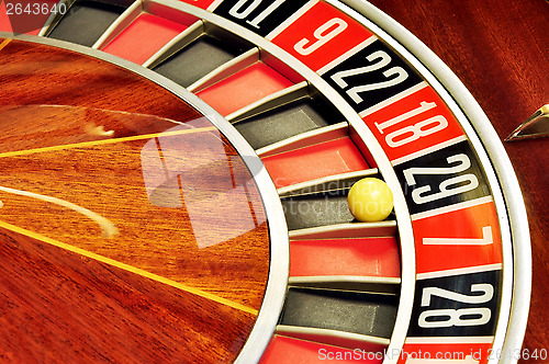 Image of roulette wheel