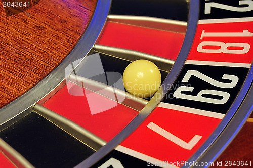 Image of roulette wheel