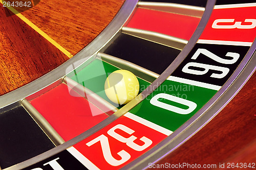 Image of roulette wheel