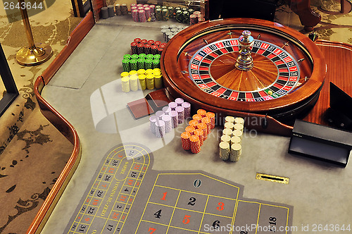 Image of roulette wheel