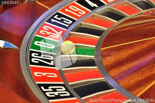 Image of roulette wheel