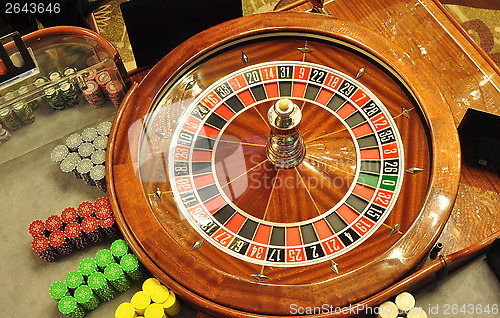 Image of roulette wheel