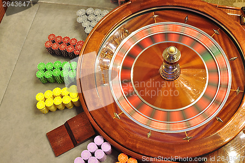 Image of roulette wheel