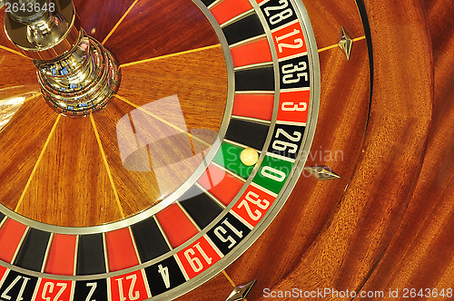 Image of roulette wheel