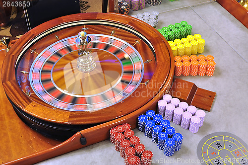 Image of roulette wheel