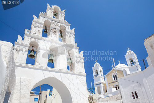 Image of Santorini church