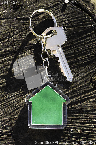 Image of Keychain in a shape of house