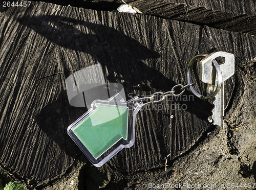 Image of Keychain in a shape of house